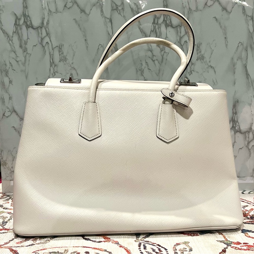 Prada Saffiano Leather Satchel - Picture 2 of 16